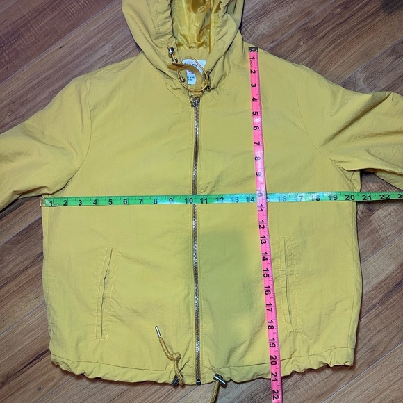 Ashley by 26 International Yellow Utility Jacket with Hood - Picture 10 of 10